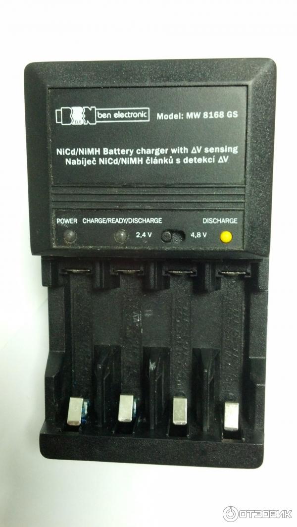 Зарядное устройство для аккумуляторов АА/ААА Ben Electronic MW8168GS фото