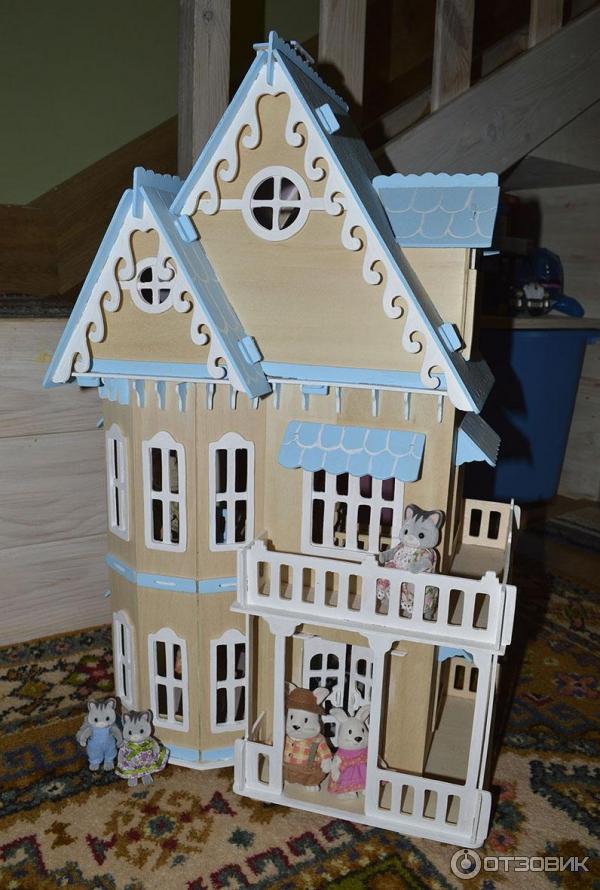 Сборная 3d деревянная модель Wooden Toys ВГА Готический дом DH001 фото