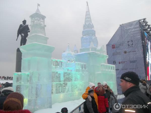 Выставка ледовых скульптур Ледовый парк в кругу семьи (Россия, Москва) фото