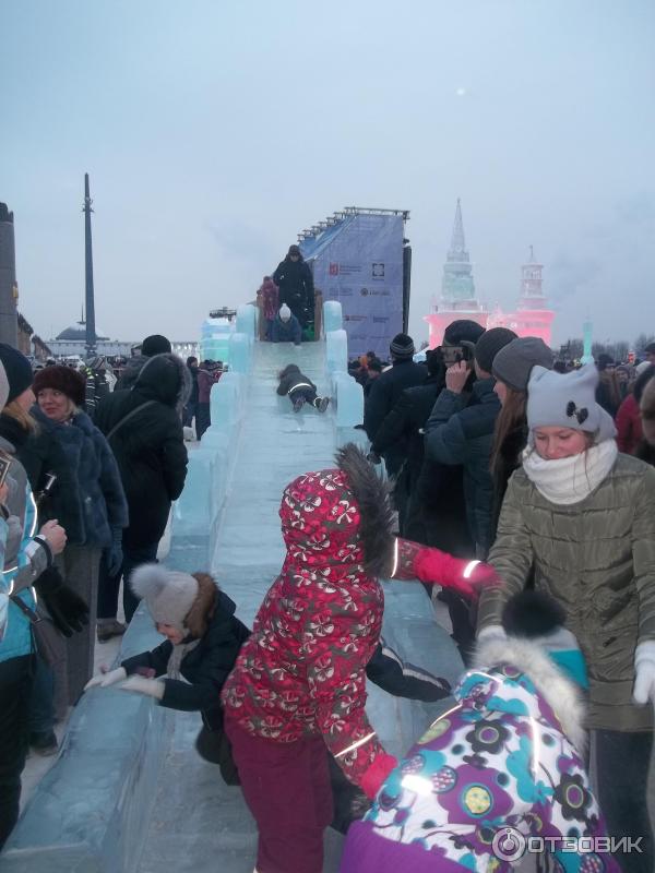 Выставка ледовых скульптур Ледовый парк в кругу семьи (Россия, Москва) фото