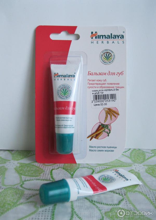 Отзывы о Бальзам для губ - Himalaya Herbals Lip Balm (в тубе) | kupitdlyasolyariya.ru