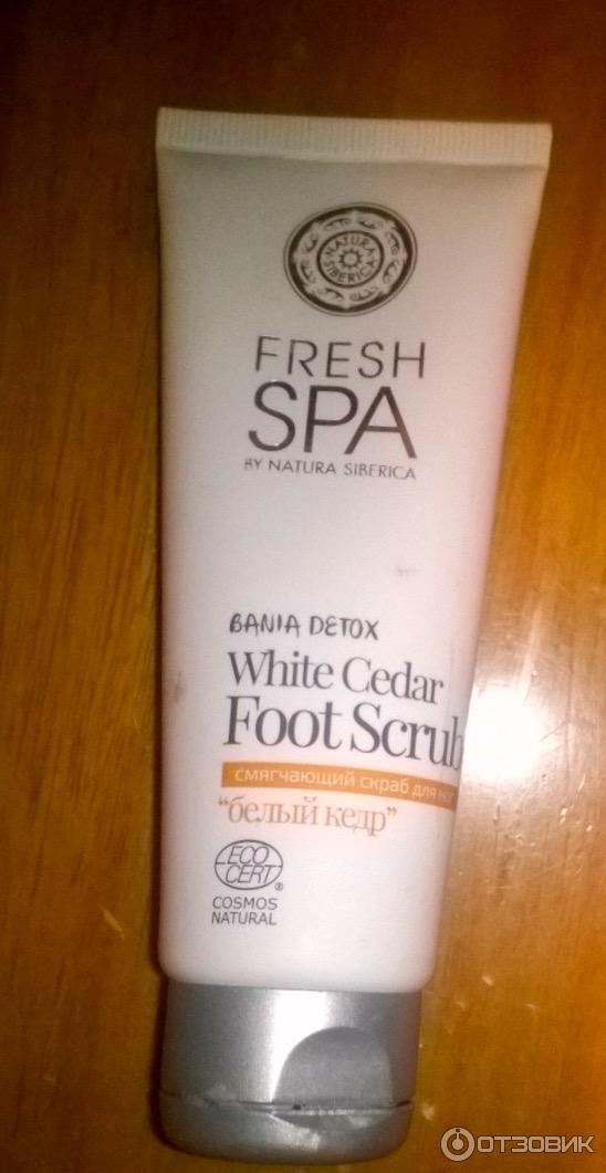 Скраб для ног Natura Siberica Fresh Spa фото