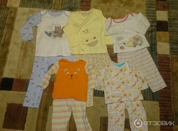 Пижама детская с длинным рукавом Mothercare