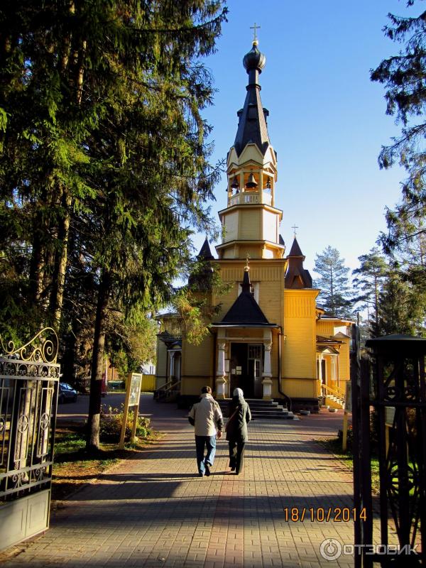 дачная жизнь Петербурга XIX-XX век церковь св. ап. Петра и Павла арх. Котович Н. И. осв.1908