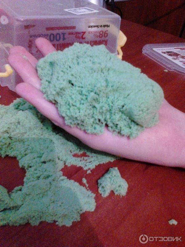 Кинетический песок для детей Kinetic Sand фото