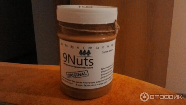 Арахисовая паста 9 Nuts фото