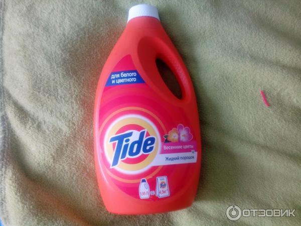 Жидкий стиральный порошок Tide фото