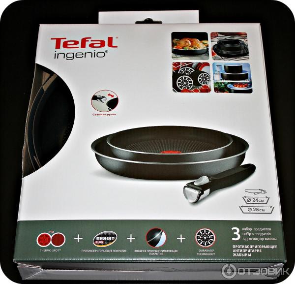 Сковорода Tefal Ingenio Black