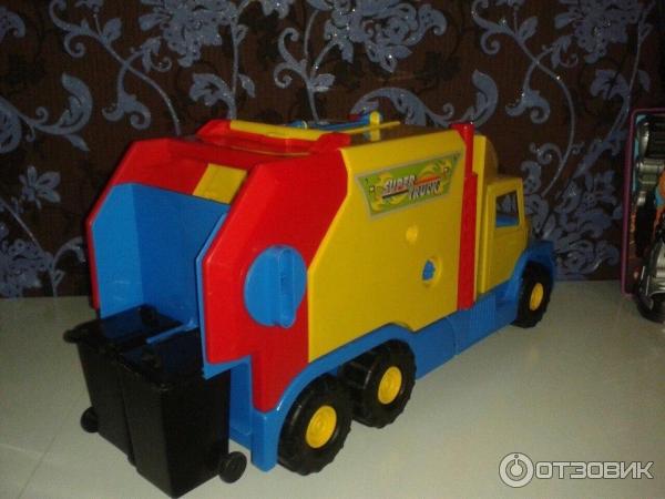 Мусоровоз-каталка Wader Super Truck фото