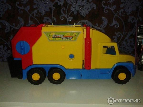 Мусоровоз-каталка Wader Super Truck фото