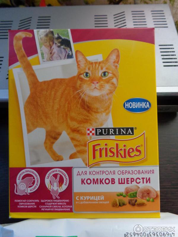 Сухой корм для кошек Friskies фото