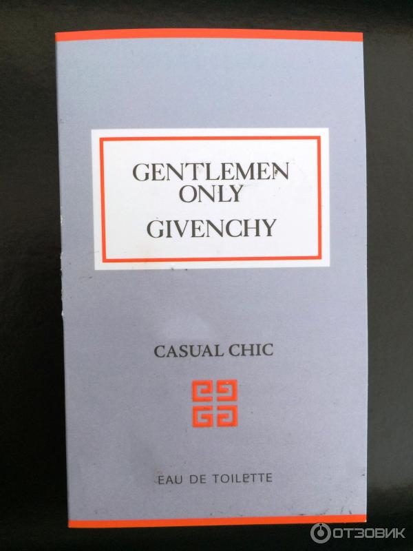 Туалетная вода Givenchy Gentlemen Only фото