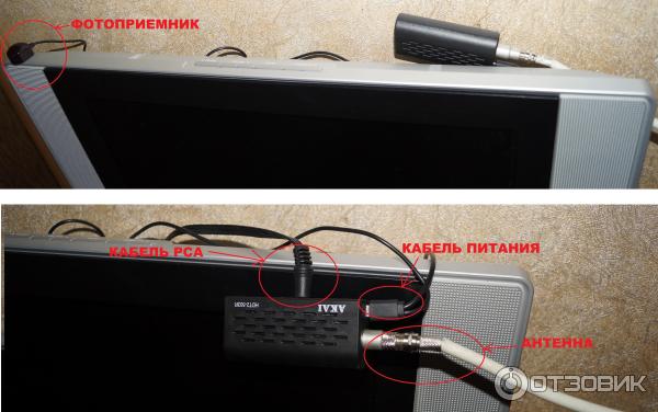 Цифровой приемник телевизионный DVB-T2 Akai HDT2-503R фото