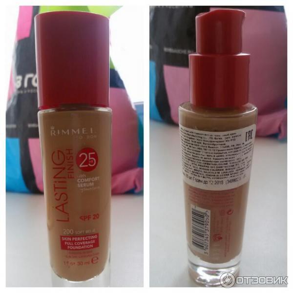 Тональный крем Rimmel Lasting Finish with comfort serum фото