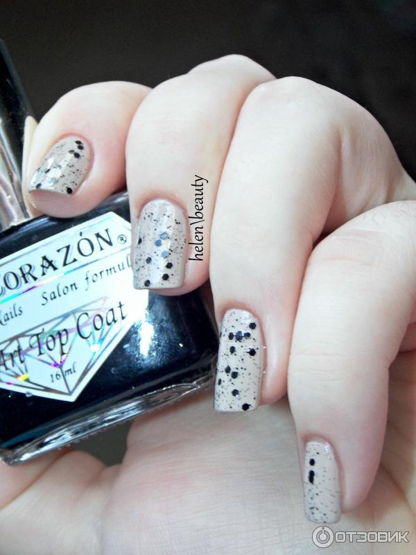 Верхнее покрытие для ногтей El Corazon Art Top Coat фото