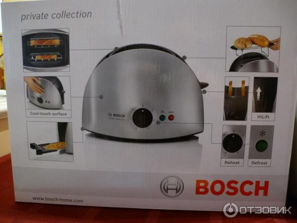 Тостер Bosch TAT 6901 фото