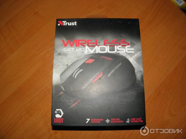 Игровая компьютерная мышь Trust GXT 120 Wireless Gaming Mouse фото