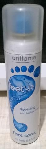 Освежающий дезодорант-спрей для ног Oriflame Reviving Foot Spray Mentol фото