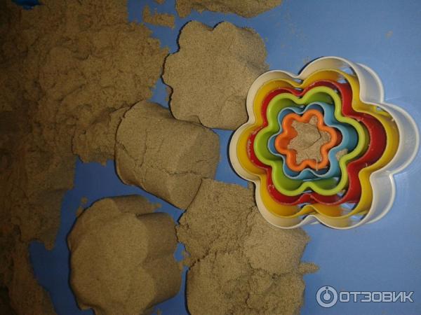 Кинетический песок для детей Kinetic Sand фото