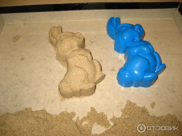 Кинетический песок для детей Kinetic Sand фото