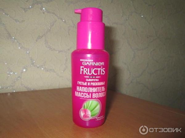 Сыворотка для волос Garnier Fructis Наполнитель массы волоса фото