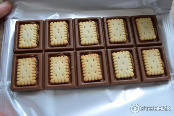 Молочный шоколад Milka с печеньем Lu