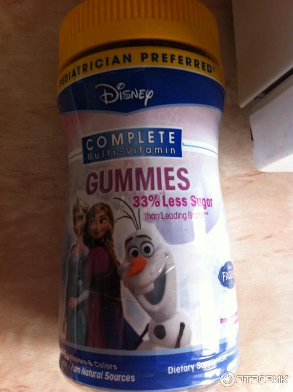 Витамины Nature's Bounty Disney Gummies для детей фото