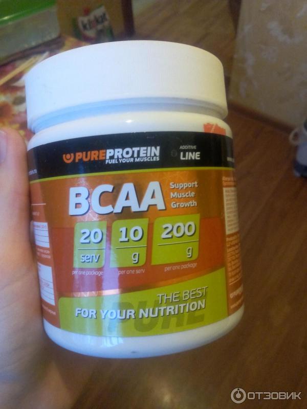 Аминокислоты BCAA PureProtein фото