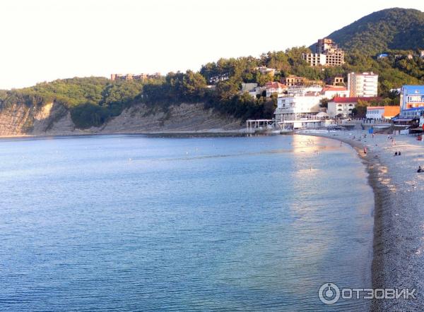 Пляж в Ольгинке.