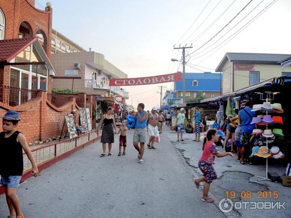 Пляж в Ольгинке.