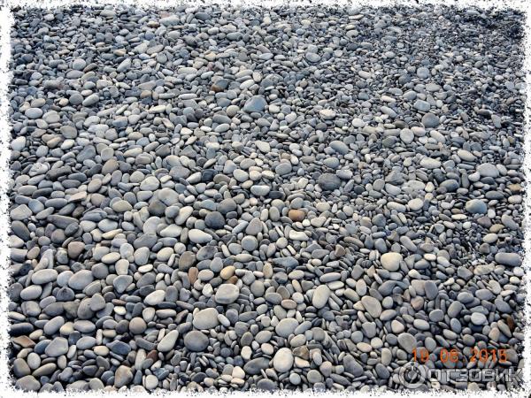 Пляж в Ольгинке.