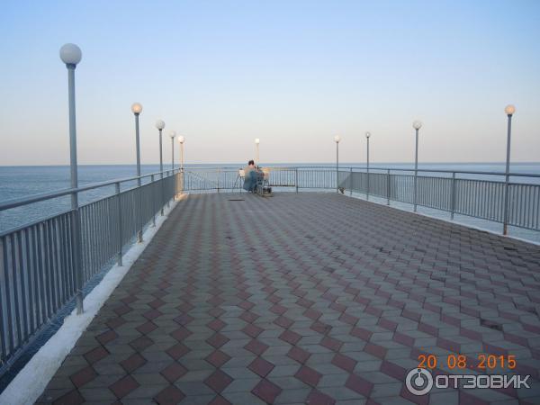 Набережная в Ольгинке