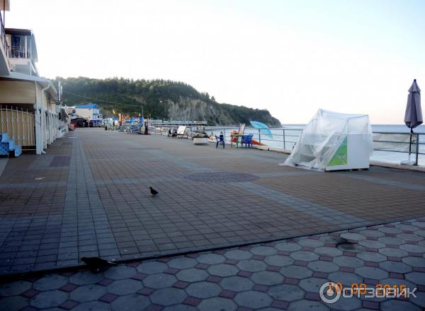 Набережная в Ольгинке