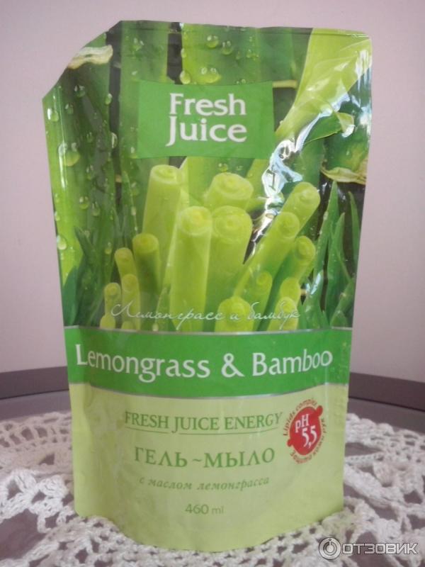 Гель-мыло Fresh Juice Lemongrass&Bamboo фото