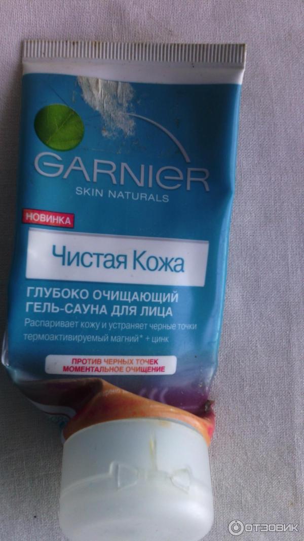 Гель-сауна для лица Garnier Чистая кожа фото