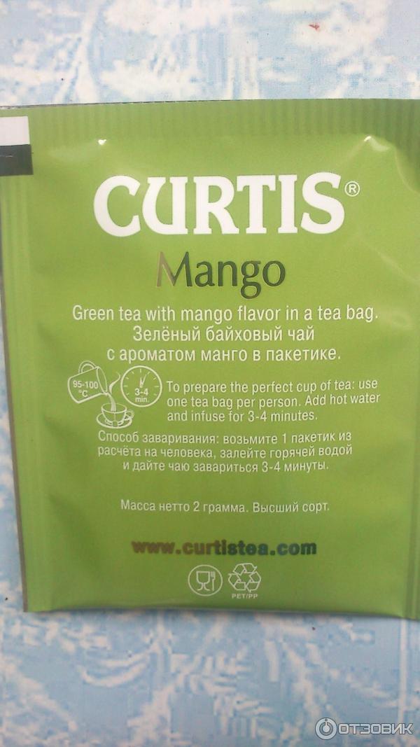 Зеленый чай Curtis Mango Green Tea