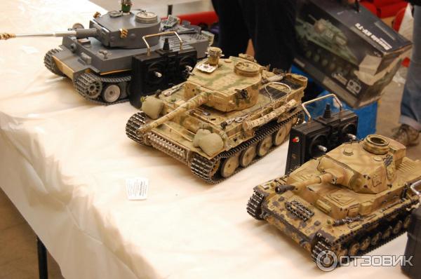 Выставка Moscow Hobby Expo 2015, модели танков