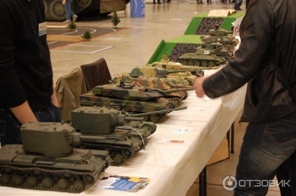 Выставка Moscow Hobby Expo 2015, модели танков