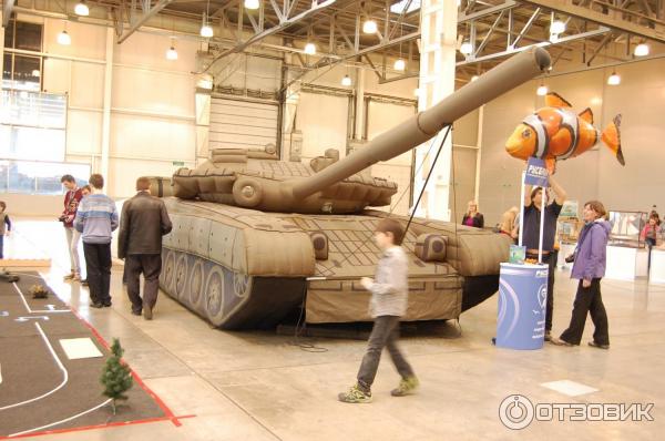 Выставка Moscow Hobby Expo 2015, модели танков