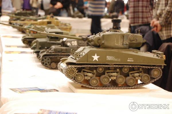 Выставка Moscow Hobby Expo 2015, модели танков