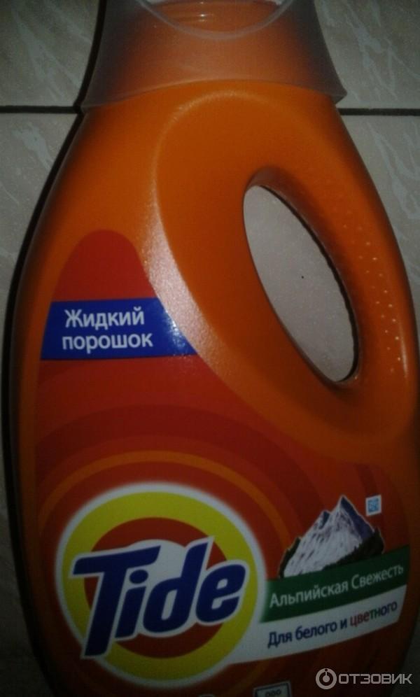 Жидкий стиральный порошок Tide фото