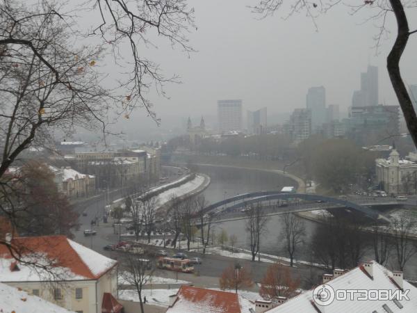 Мост через Неман в центре Вильнюса