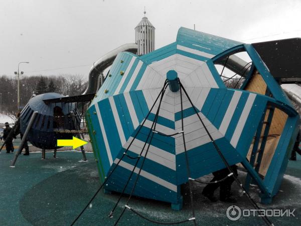 Детская площадка Космос на ВДНХ (Россия, Москва) фото