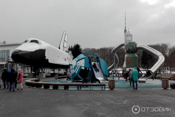 Детская площадка Космос на ВДНХ (Россия, Москва) фото