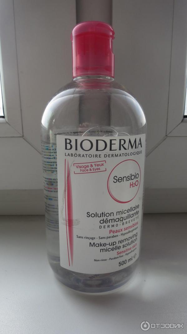 Мицеллярный раствор для чувствительной кожи Bioderma Sensibio H2O фото