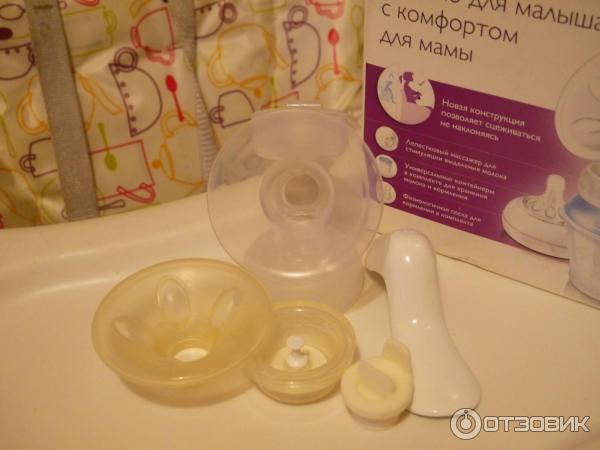 Ручной молокоотсос Philips Avent Naturally фото