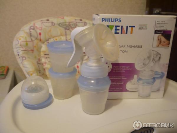 Ручной молокоотсос Philips Avent Naturally фото