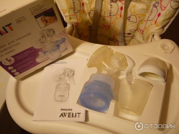 Ручной молокоотсос Philips Avent Naturally фото