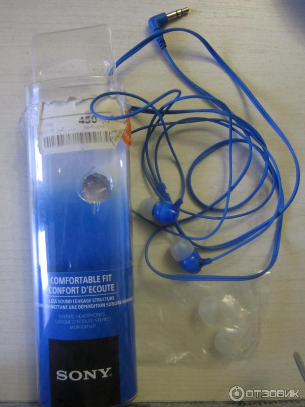 Наушники Sony Comfortable Fit MDR-EX15LP фото