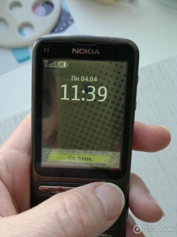 Сотовый телефон Nokia C3-01 фото